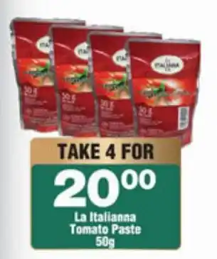 Check Star La Italianna Tomato Paste offer