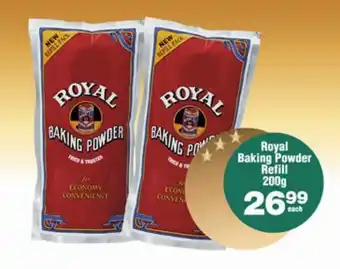 Check Star Royal Baking Powder Refill offer