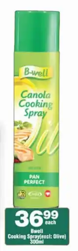 Check Star Bwell Cooking Spray offer