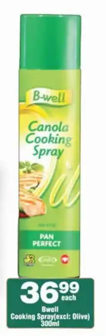 Check Star Bwell Cooking Spray offer