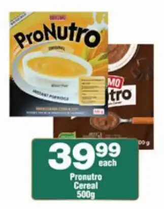 Check Star Pronutro Cereal offer