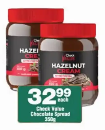 Check Star Check Value Chocolate Spread offer