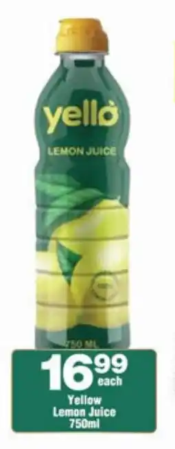 Check Star Yellow Lemon Juice offer