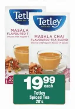 Check Star Tetley Spiced Tea offer