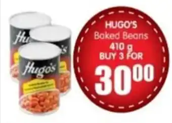 Saverite HUGO'S Baked Beans offer