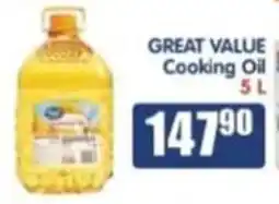 Saverite GREAT VALUE Cooking Oil offer