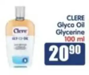 Saverite CLERE Glyco Oil Glycerine offer