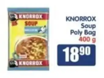 Saverite KNORROX Soup Poly Bag offer