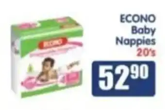 Saverite ECONO Baby Nappies offer