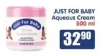 Saverite JUST FOR BABY Aqueous Cream offer