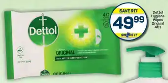 Pick n Pay Dettol Hygiene Wipes Original offer