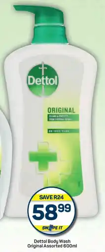 Pick n Pay Dettol Body Wash Original Assorted offer