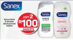 Pick n Pay Sanex Bath & Shower Gel Assorted offer