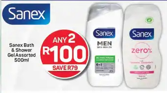 Pick n Pay Sanex Bath & Shower Gel Assorted offer