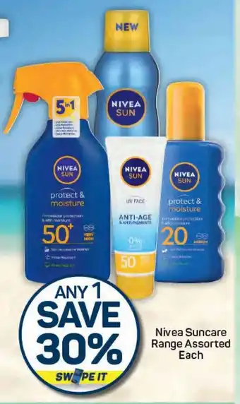 Pick n Pay Nivea Suncare Range Assorted offer