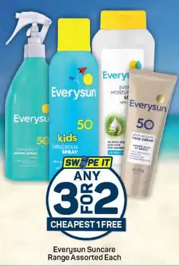 Pick n Pay Everysun Suncare Range Assorted Each offer