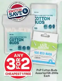 Pick n Pay PnP Cotton Buds Assorted offer