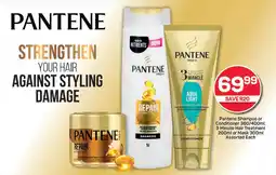 Pick n Pay Pantene Shampoo or Conditioner, 3 Minute Hair Treatment or Mask Assorted Each offer