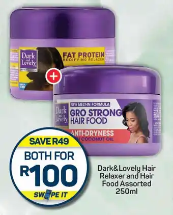 Pick n Pay Dark&Lovely Hair Relaxer and Hair Food Assorted offer