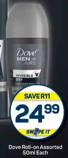 Pick n Pay Dove Roll-on Assorted offer