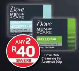 Pick n Pay Dove Men Cleansing Bar Assorted offer