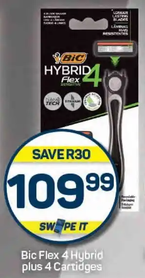 Pick n Pay Bic Flex 4 Hybrid plus 4 Cartidges offer