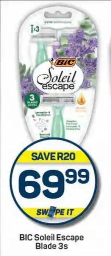 Pick n Pay BIC Soleil Escape Blade offer