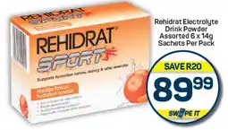 Pick n Pay Rehidrat Electrolyte Drink Powder Assorted Sachets Per Pack offer