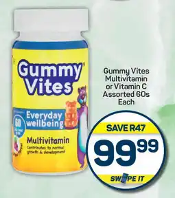 Pick n Pay Gummy Vites Multivitamin or Vitamin C Assorted offer