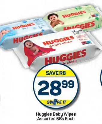 Pick n Pay Huggies Baby Wipes Assorted offer