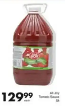 Save All Joy Tomato Sauce offer