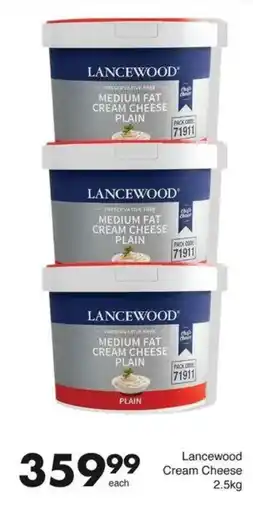 Save Lancewood Cream Cheese offer