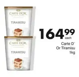 Save Carte D' Or Tiramisu offer