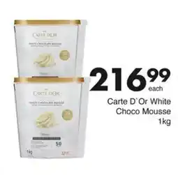 Save Carte D'Or White Choco Mousse offer