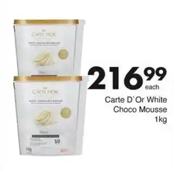 Save Carte D'Or White Choco Mousse offer