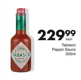 Save Tabasco Pepper Sauce offer