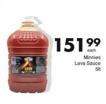 Save Minnies Lava Sauce offer