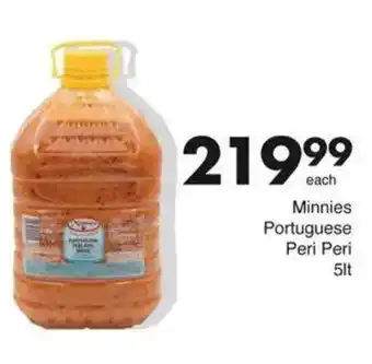 Save Minnies Portuguese Peri Peri offer