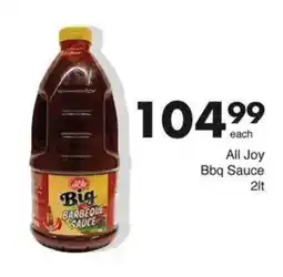 Save All Joy Bbq Sauce offer