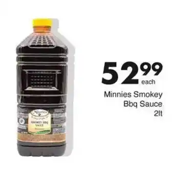 Save Minnies Smokey Bbq Sauce offer