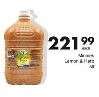 Save Minnies Lemon & Herb offer