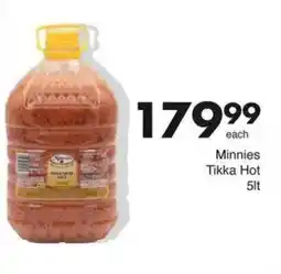 Save Minnies Tikka Hot offer