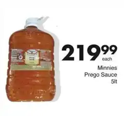 Save Minnies Prego Sauce offer