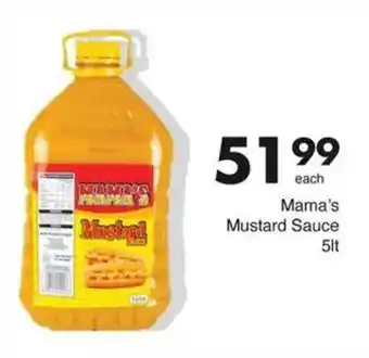 Save Mama's Mustard Sauce offer