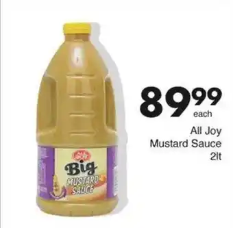 Save All Joy Mustard Sauce offer