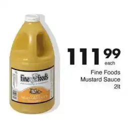 Save Fine Foods Mustard Sauce offer