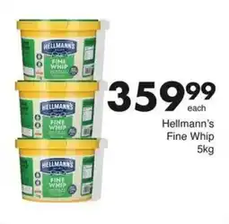 Save Hellmann's Fine Whip offer