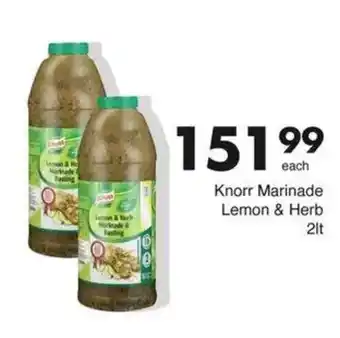 Save Knorr Marinade Lemon & Herb offer