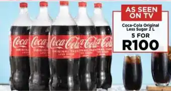 Food Lover's Market Coca-Cola Original Less Sugar offer