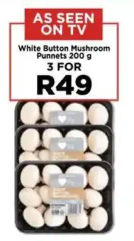 Food Lover's Market White Button Mushroom Punnets offer